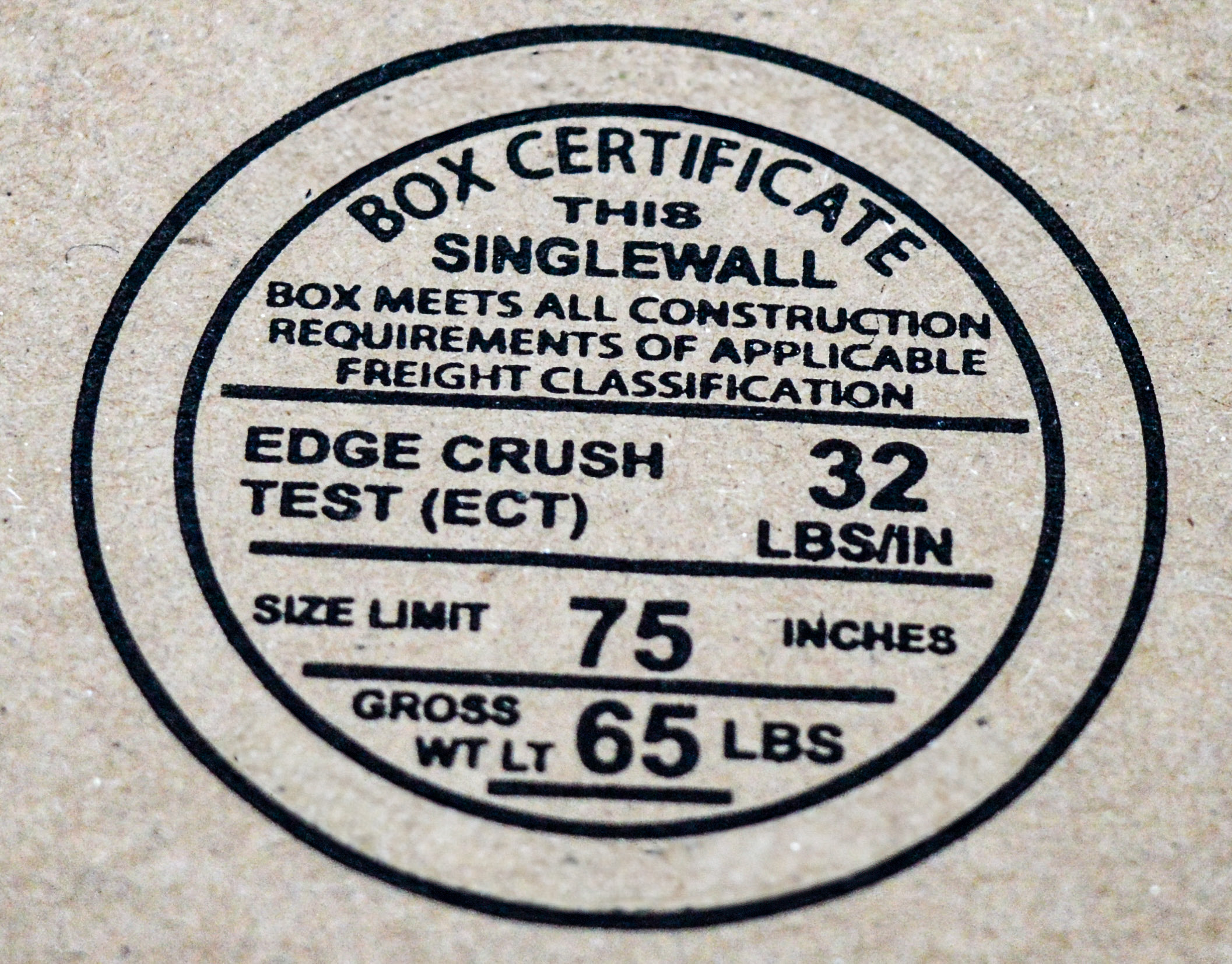 Box Edge Crush Test